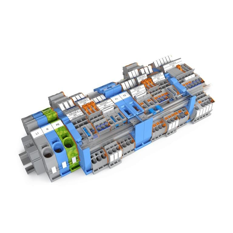 轨装式接线端子